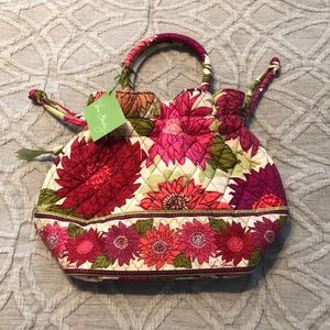 Vera Bradley Emma handbag in Hello Dahlia! print